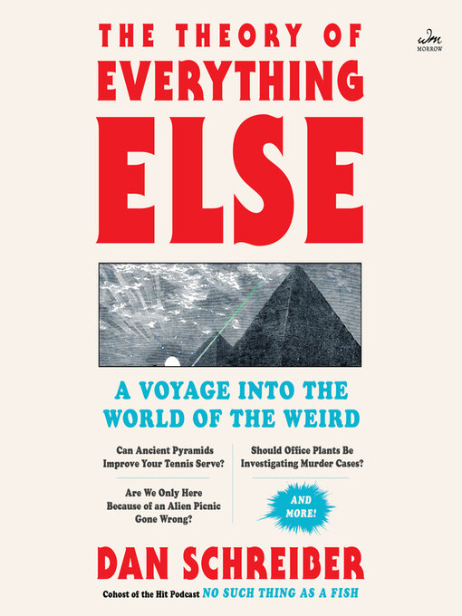 Title details for The Theory of Everything Else by Dan Schreiber - Wait list